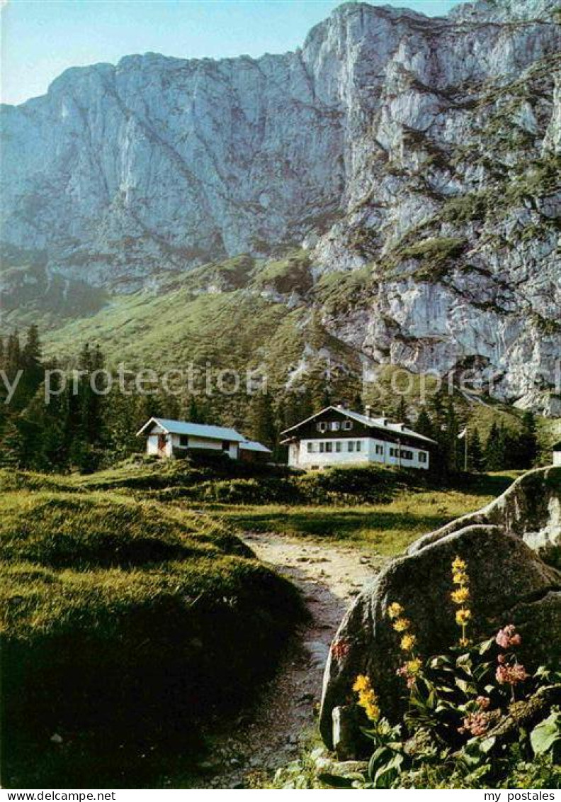 72619325 Tutzingerhuette Berghaus Mit Benediktenwand Bayerische Voralpen Tutzing - Tutzing