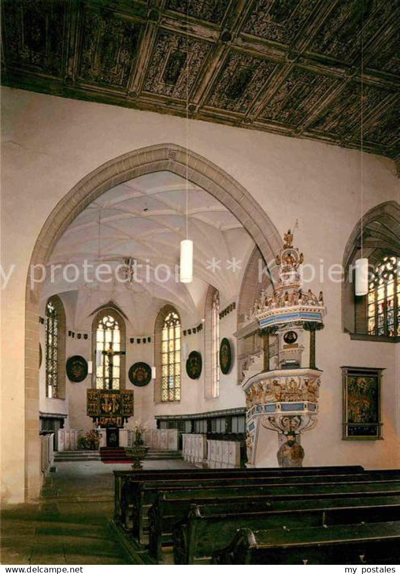 72617532 Eisleben St Annen Kirche Kanzel Altar Eisleben - Eisleben