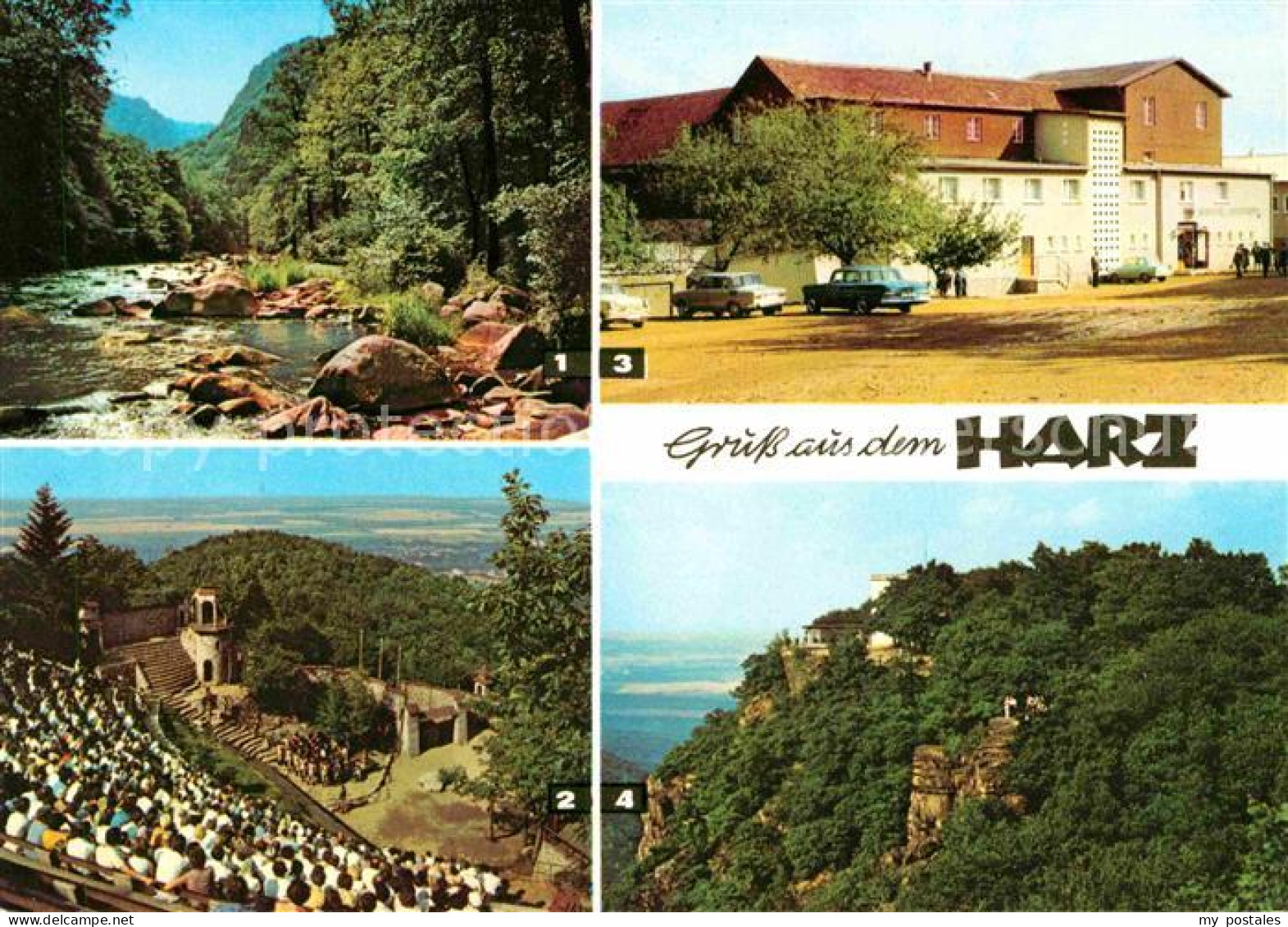 72617230 Harz Region Bodetal Harzer Bergtheater Und Berghotel Rosstrappe Thale H - Harzgerode