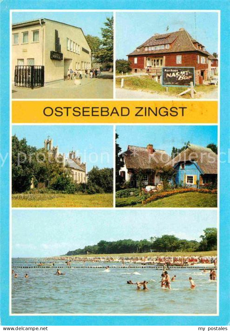 72617191 Zingst Ostseebad FDGB Restaurant Nordlicht Kurhaus Peter Und Paul Kirch - Zingst