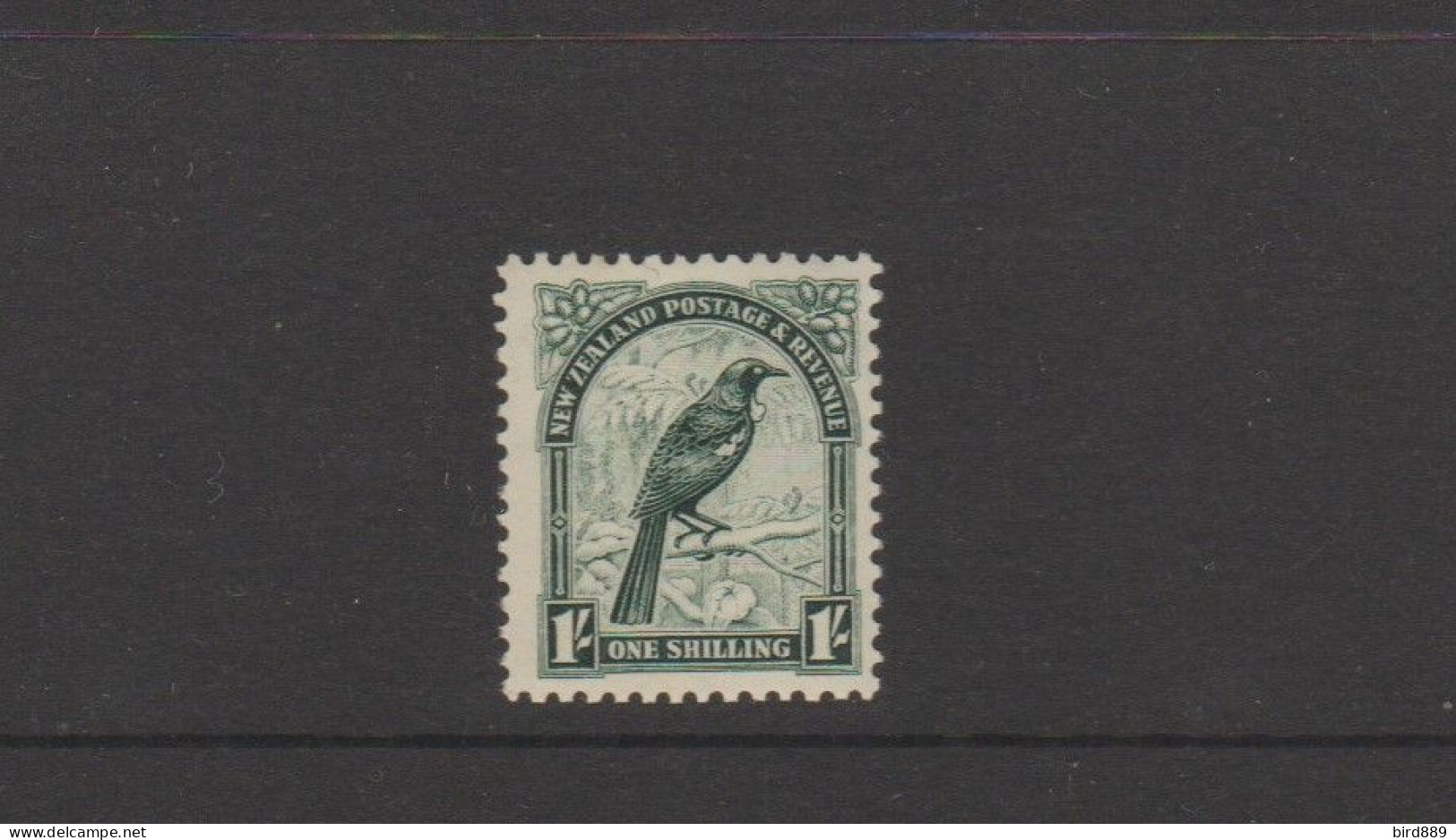 1935 New Zealand Bird Tui MNH - Ongebruikt