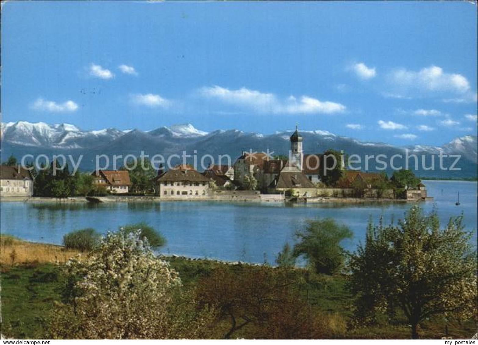 72614522 Wasserburg Bodensee Panorama Wasserburg (Bodensee) - Wasserburg (Bodensee)