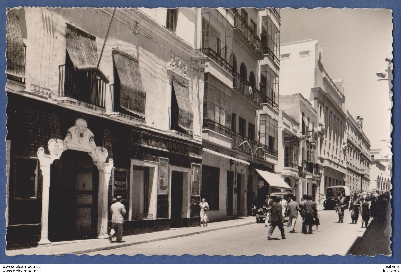 Badajoz - Calle Moreno Nieto - España - Sello - Badajoz