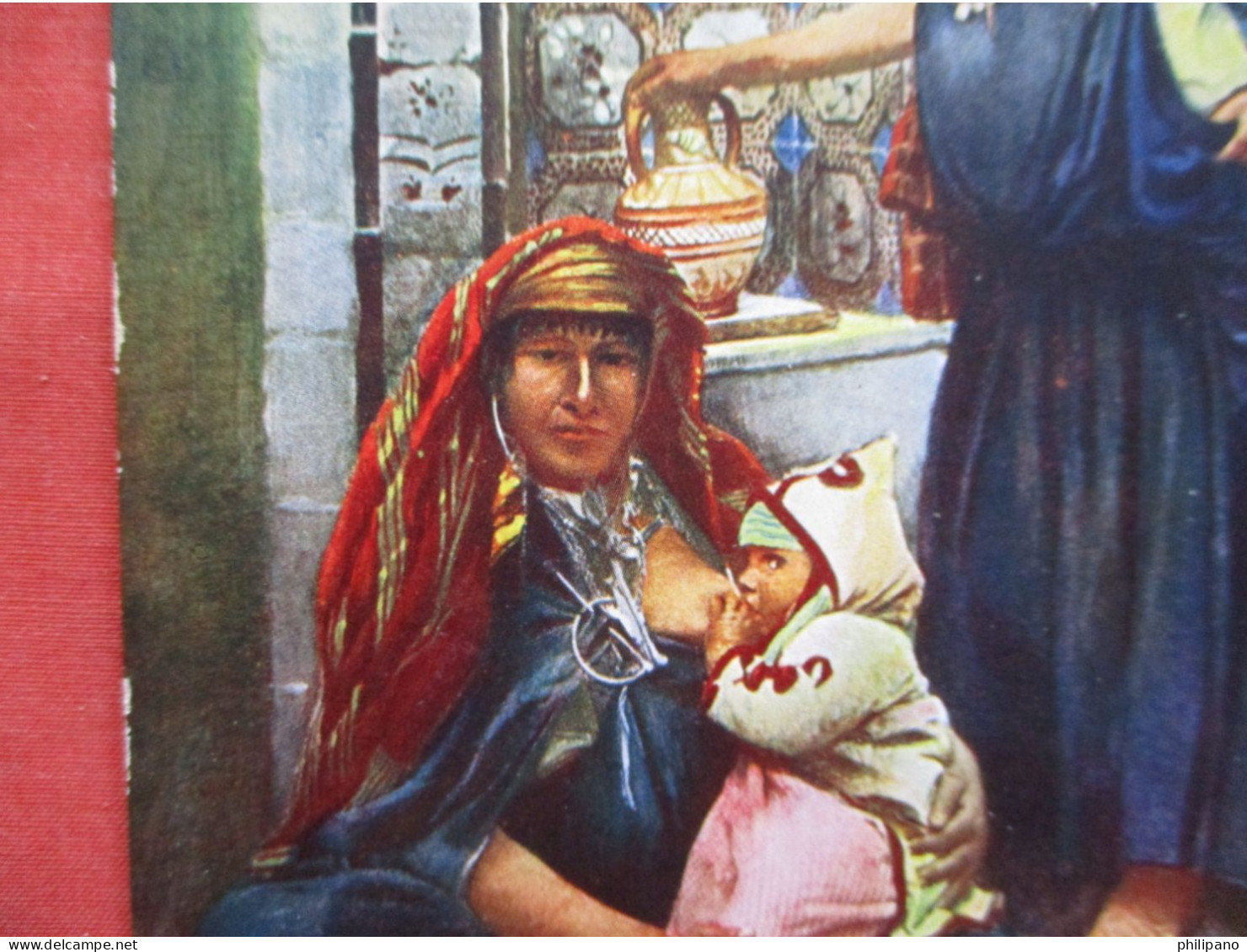 Mother Breast Feeding.   Arab Women.     Ref 6328 - Asia