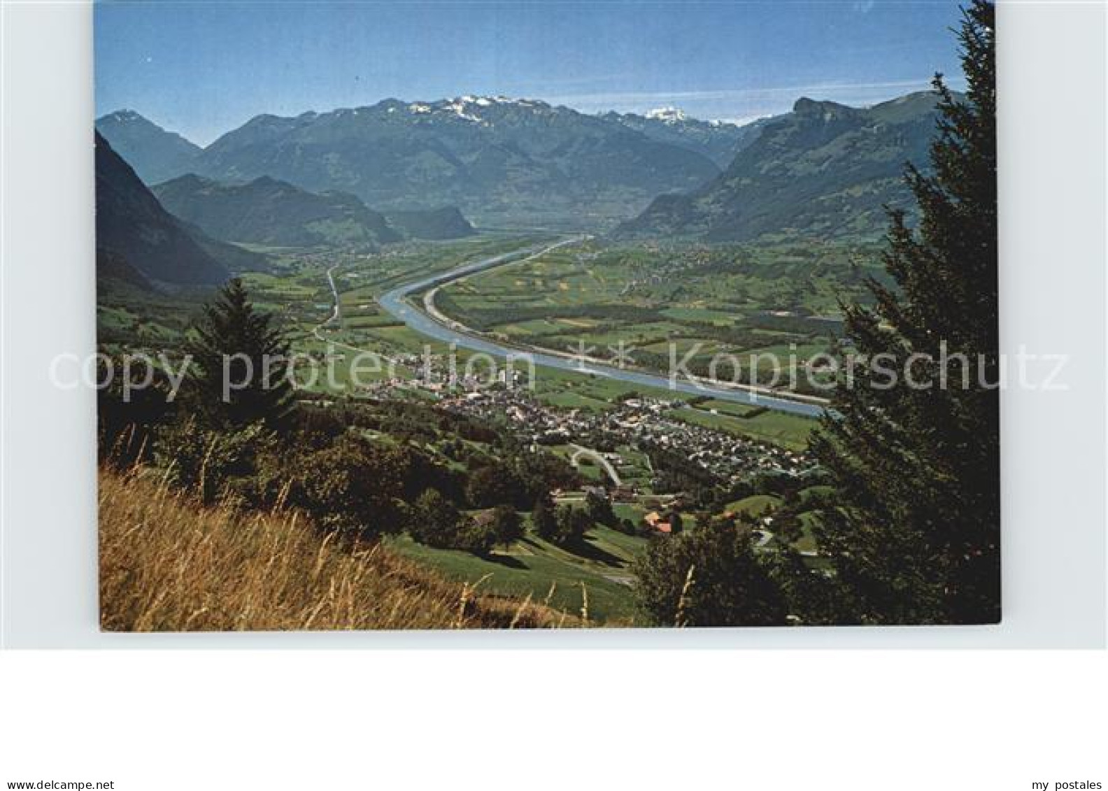 72612761 Triesen Blick Vom Triesenberg Triesen - Liechtenstein