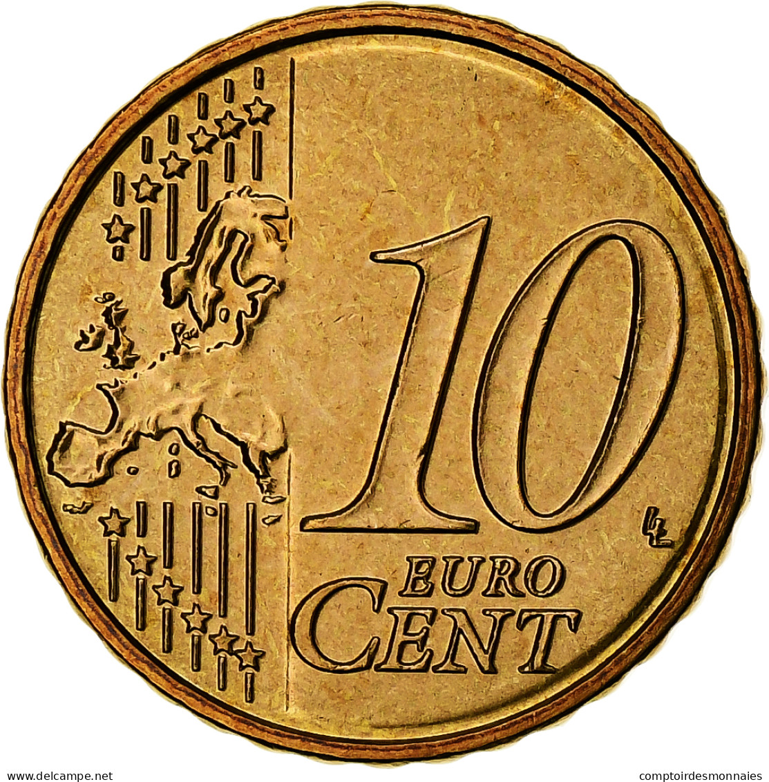 Slovaquie, 10 Euro Cent, 2010, Kremnica, BU, FDC, Or Nordique, KM:98 - Slowakei