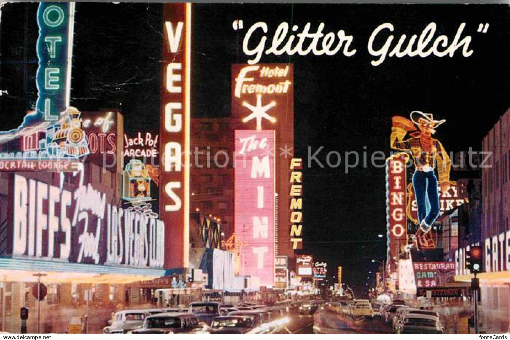 72614776 Las_Vegas_Nevada Glitter Gulch Freemont Street - Otros & Sin Clasificación