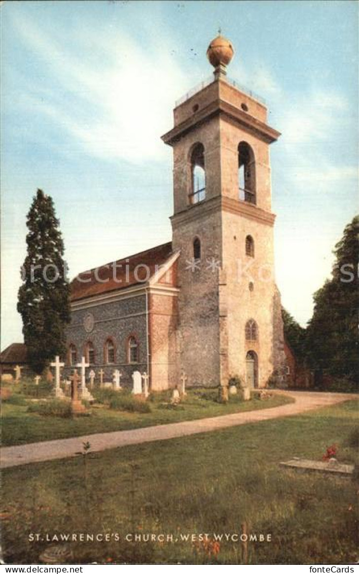 72613538 Wycombe Buckinghamshire St Lawrences Church  - Buckinghamshire