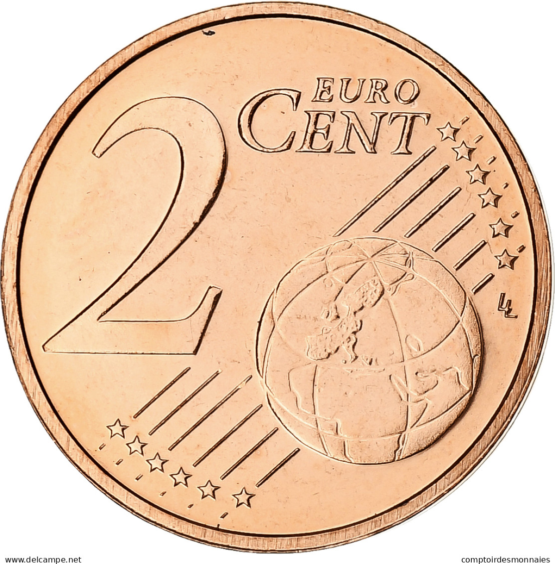 Pays-Bas, Beatrix, 2 Euro Cent, 2007, Utrecht, BU, SPL+, Cuivre Plaqué Acier - Paesi Bassi