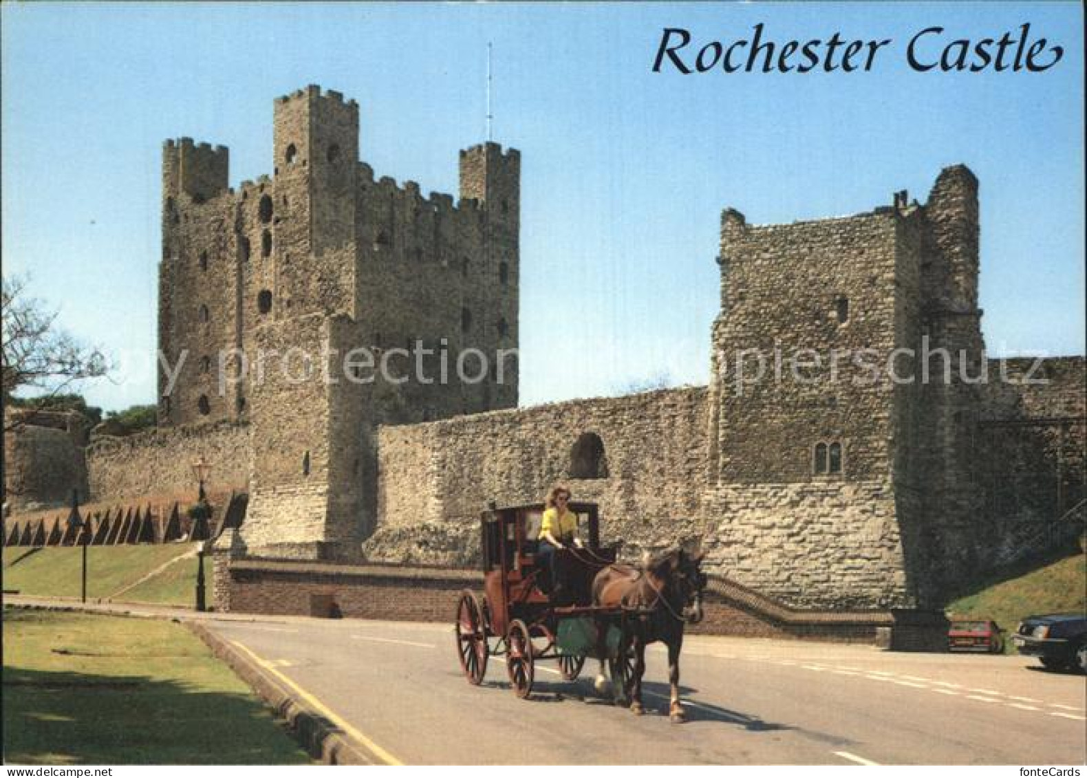 72580915 Rochester_New_Hampshire Castle Pferdekutsche - Andere & Zonder Classificatie