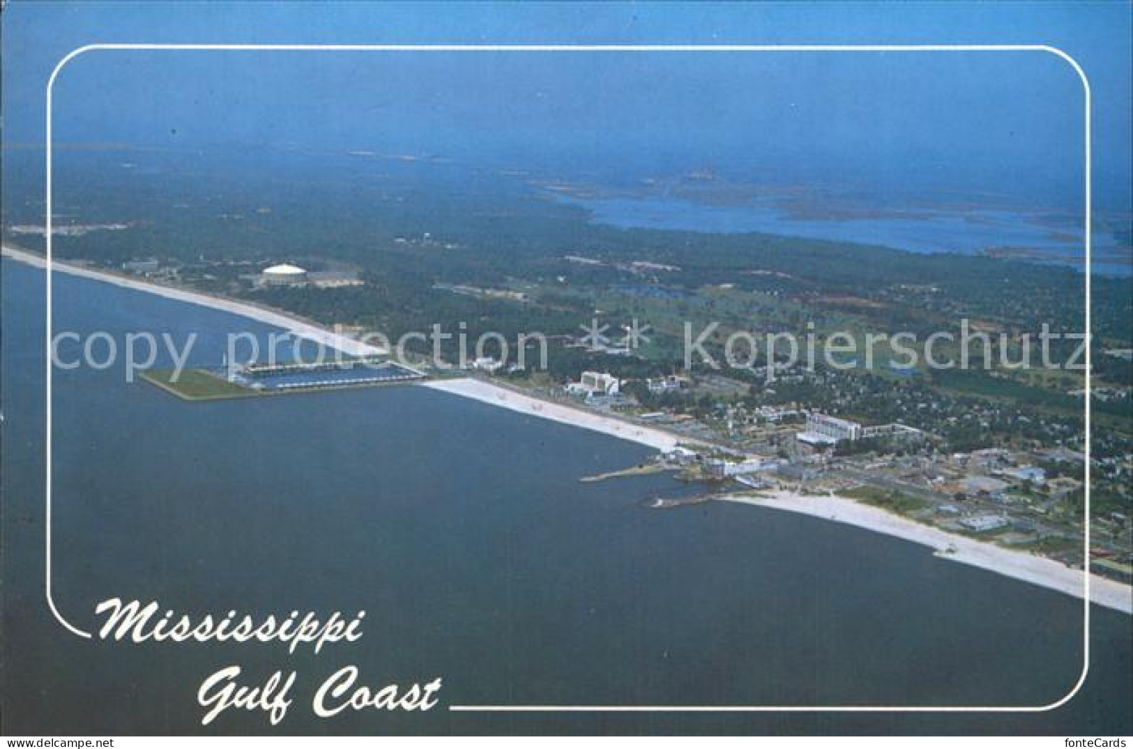 72556395 Mississippi_State Fliegeraufnahme Gulf Coast - Altri & Non Classificati