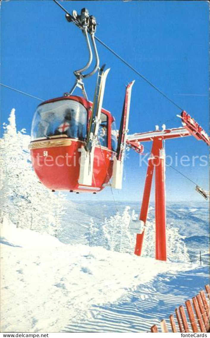 71942445 Stowe_Vermont Mt. Mansfield Seilbahn Gondel - Sonstige & Ohne Zuordnung