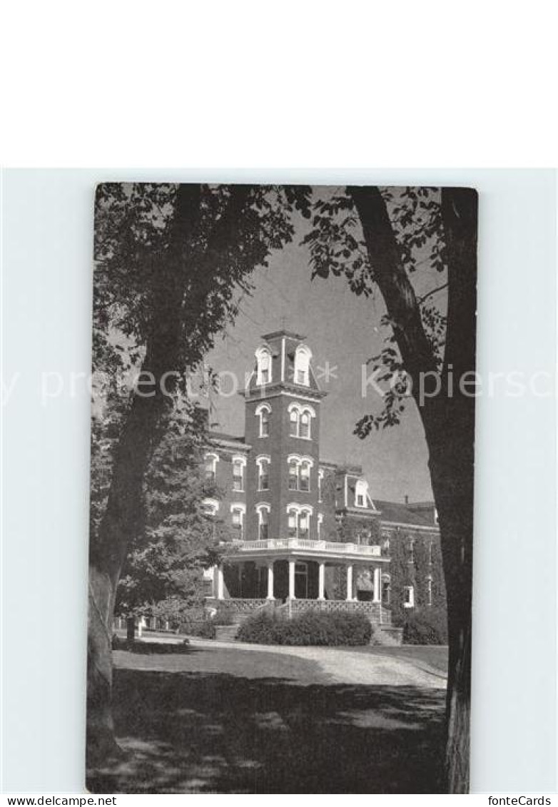 71941601 Nevada_Missouri The Tower Of Main Hall Cottey College - Autres & Non Classés
