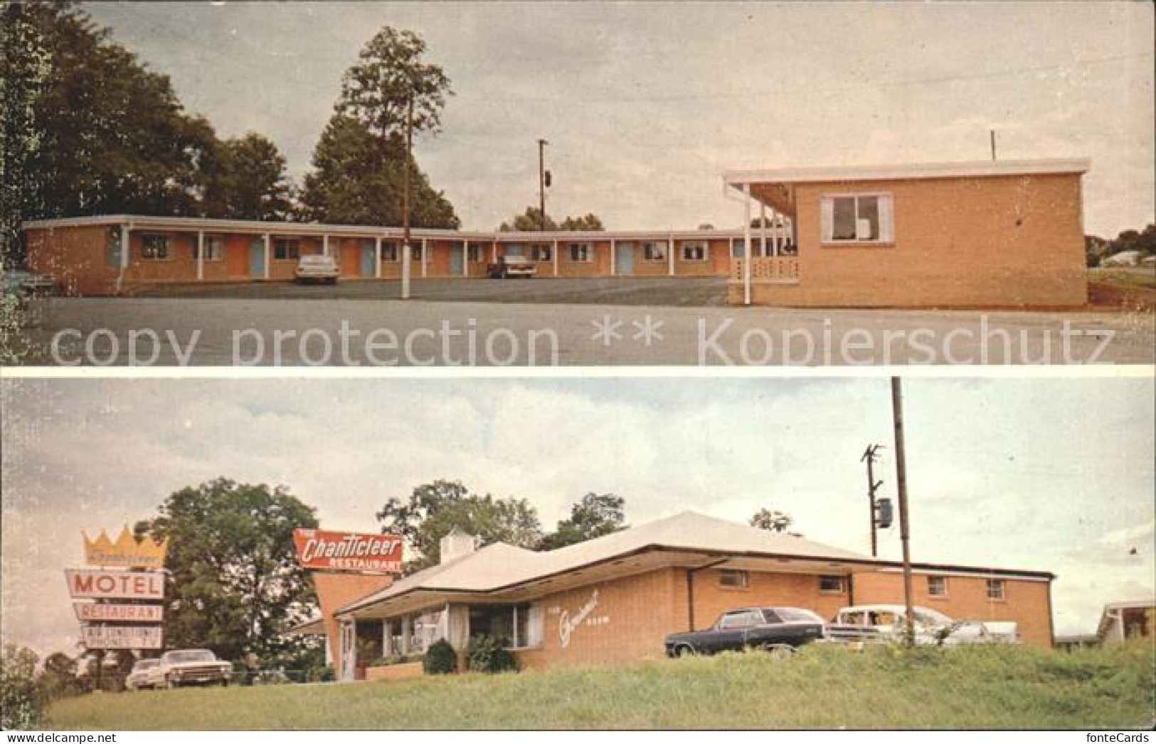 71940916 Salisbury_North_Carolina Chanticleer Motel And Restaurant - Autres & Non Classés