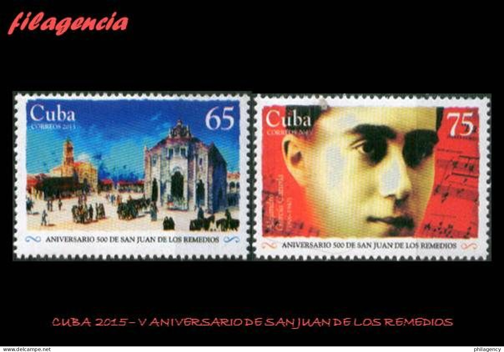 CUBA MINT. 2015-25 V CENTENARIO DE LA CIUDAD DE SAN JUAN DE LOS REMEDIOS - Neufs
