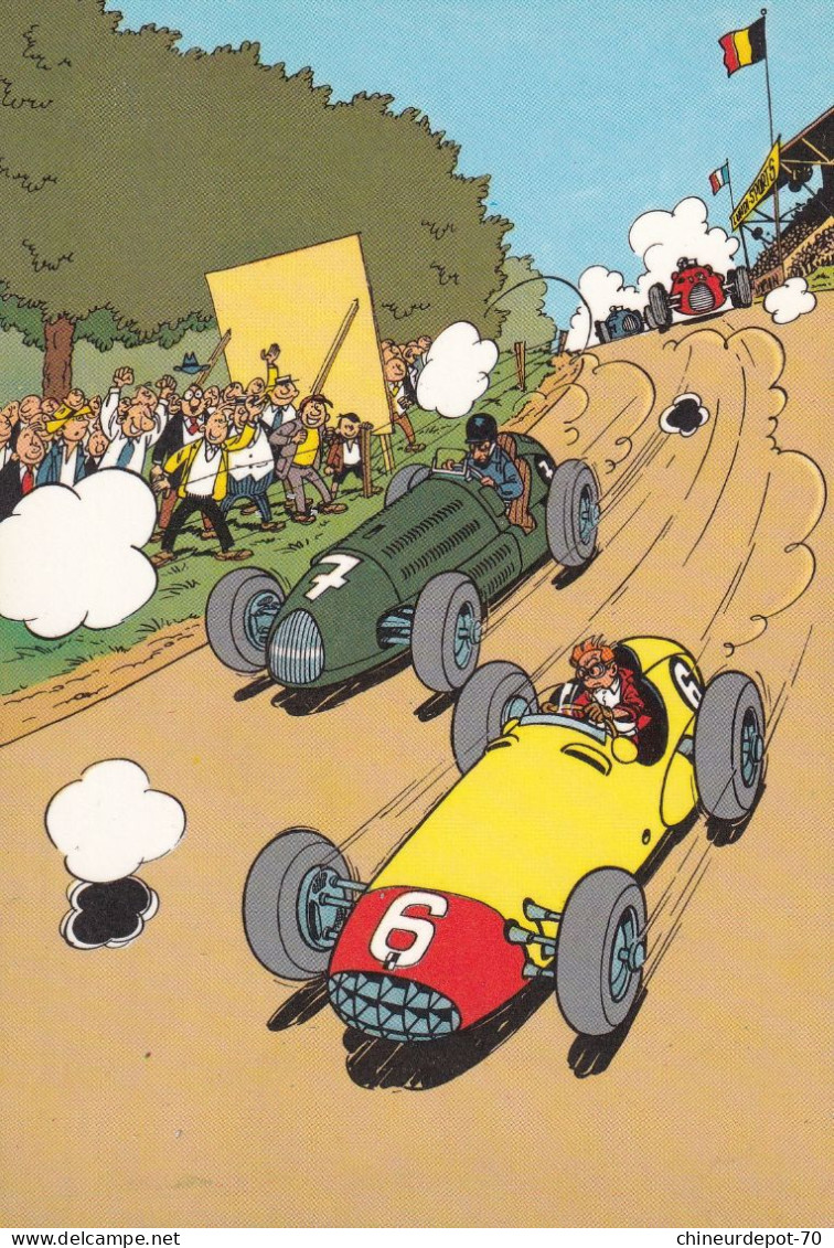 Trésors Du Journal De Spirou Carte Postale N° 21 - Bandes Dessinées