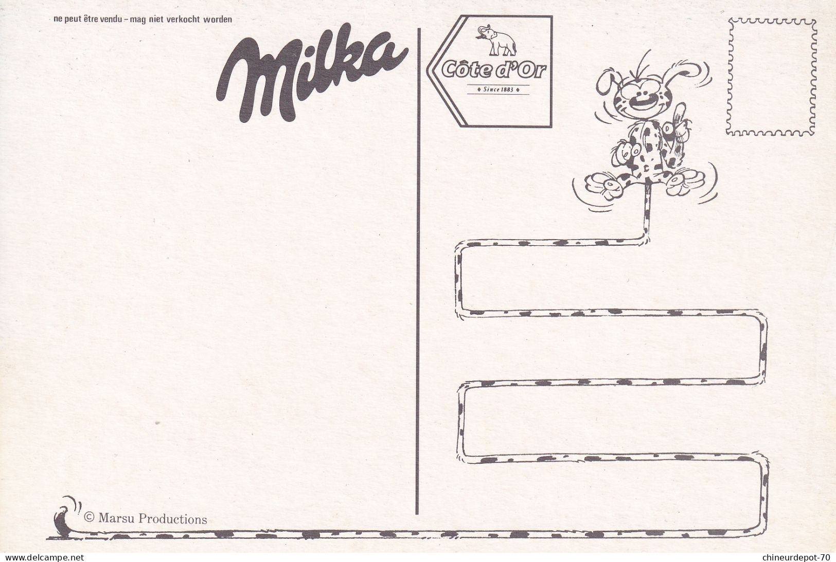 Marsupilami DITES LE AVEC DES FLEURS - Bandes Dessinées