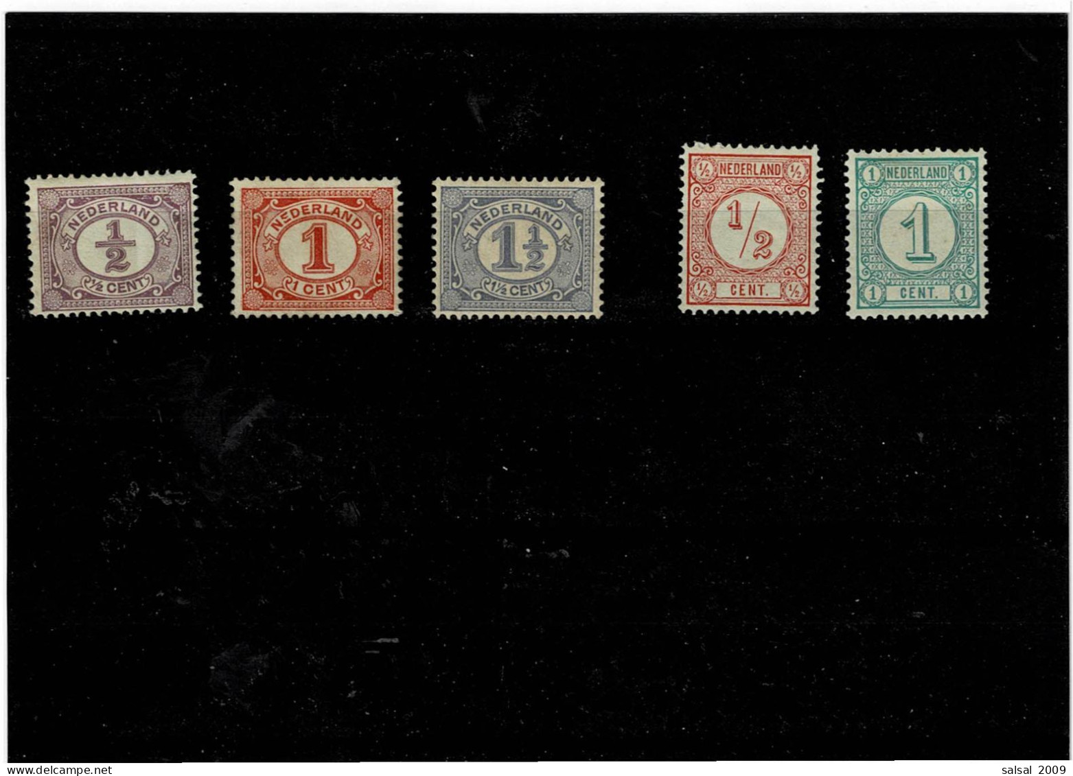 NEDERLAND ,5 Pezzi Nuovi MH ,qualita Buona - Unused Stamps