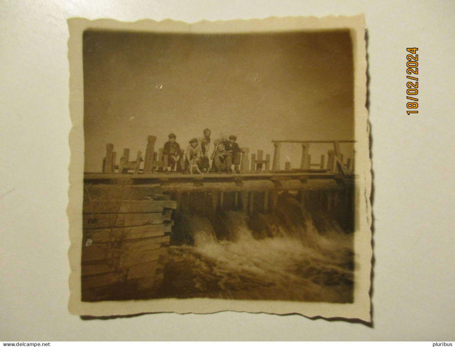 ESTONIA WATERMILL DAM , SMALL PHOTO , 19-30 - Estland