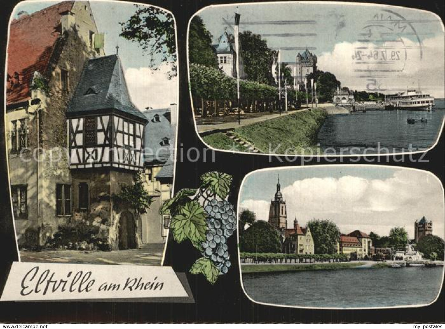 72607517 Eltville Rhein Dampfer Promenade  Eltville Am Rhein - Eltville