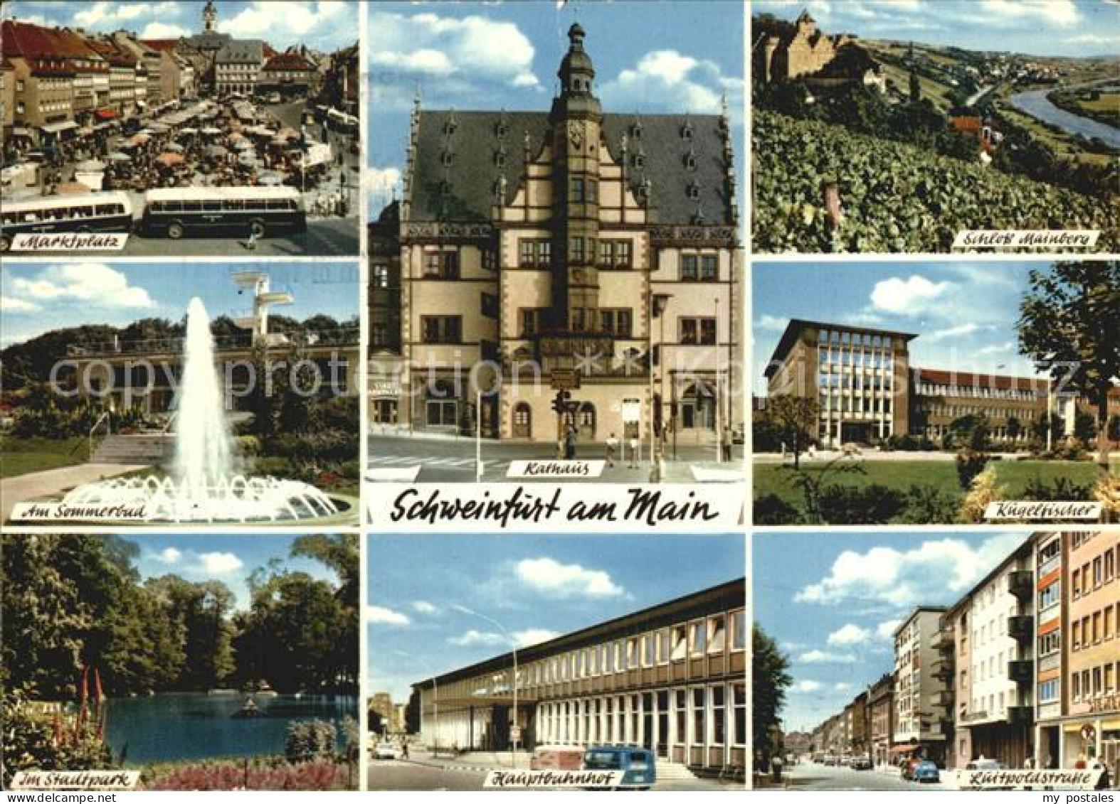 72597392 Schweinfurt Schloss Meinberg Marktplatz Stadtpark  Schweinfurt - Schweinfurt