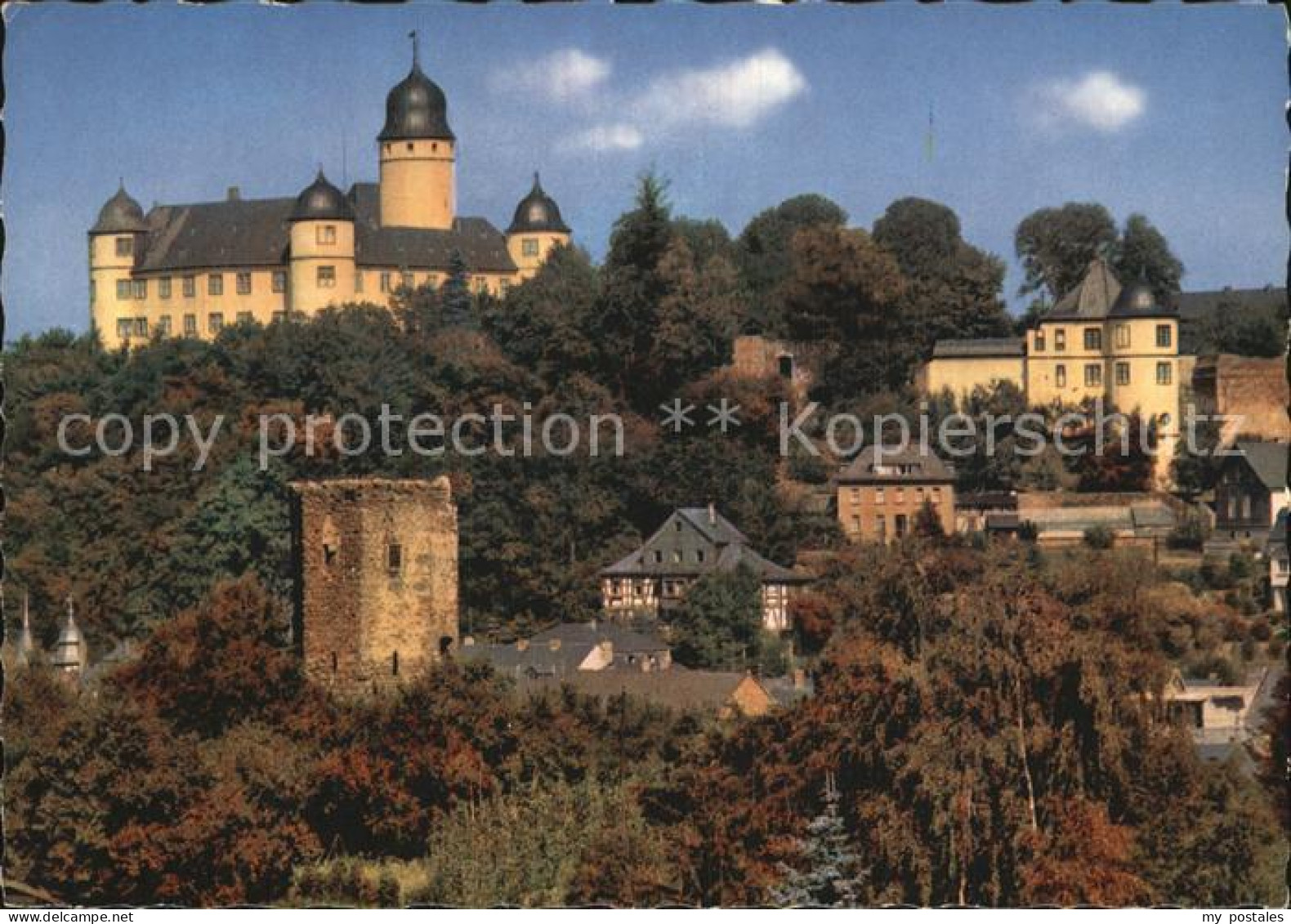 72596593 Montabaur Westerwald Mit Schloss Und Wolfsturm Ruine Montabaur - Montabaur