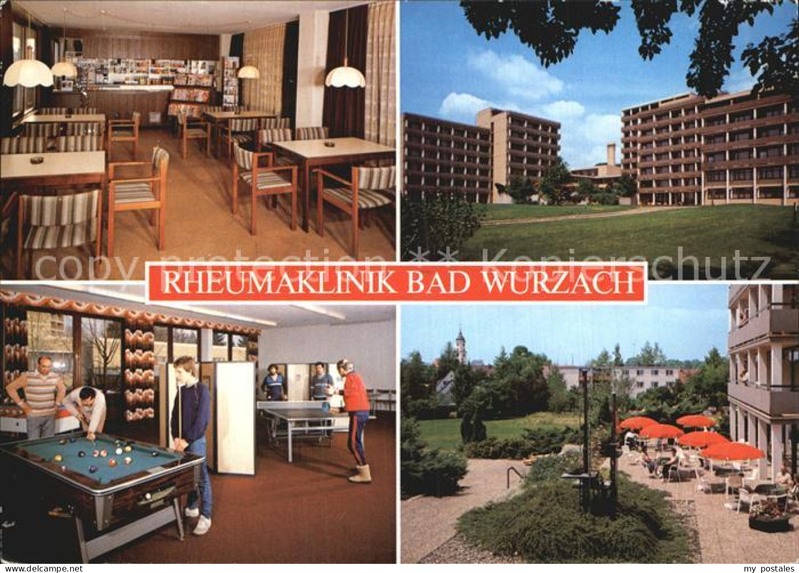 72591414 Bad Wurzach Rheumaklinik Gastraum Spielzimmer Terrasse Bad Wurzach - Bad Wurzach