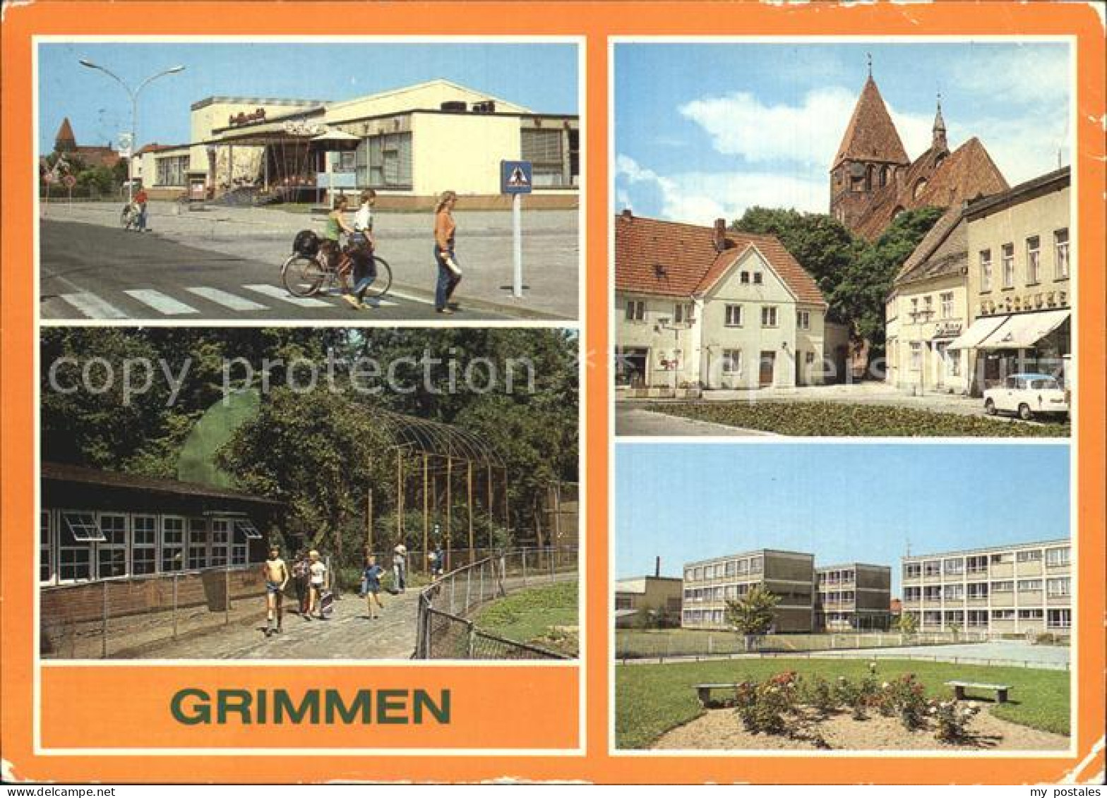 72585773 Grimmen Marienkirche Tierpark Restaurant Treffpunkt Grimmen - Grimmen