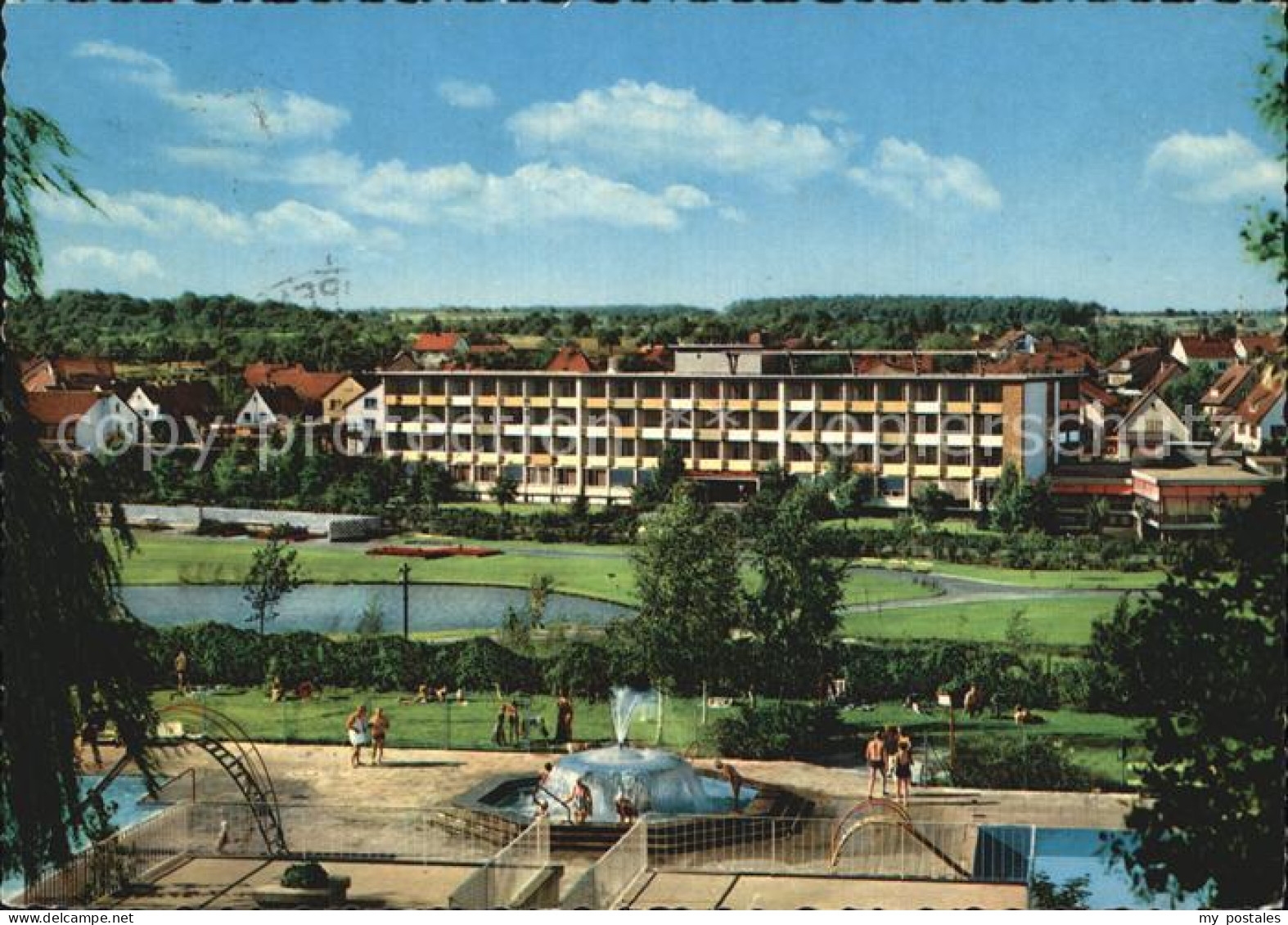 72585132 Bad Rappenau Kraichgausanatorium Sprudelbrunnen Bad Rappenau - Bad Rappenau