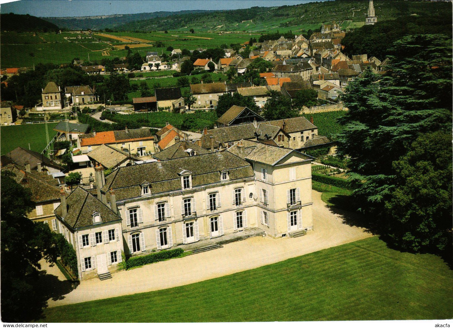 CPM Meursault Vue Aerienne Du Chateau FRANCE (1376164) - Meursault