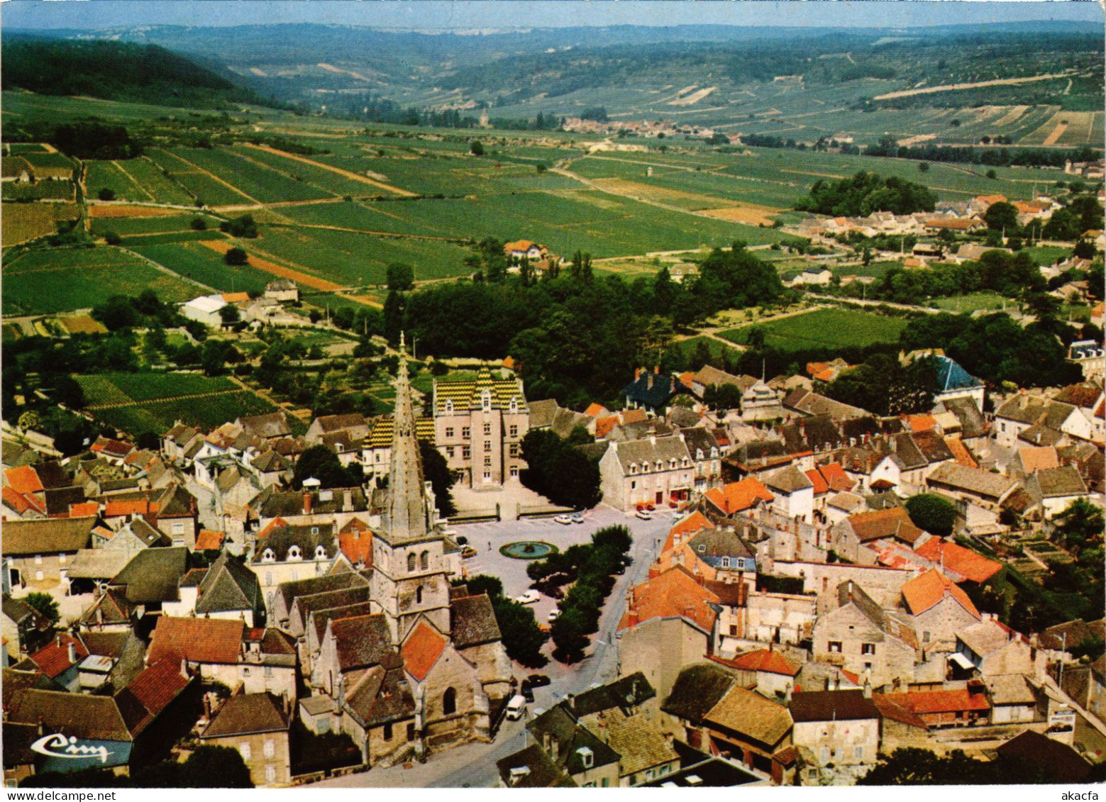 CPM Meursault Vue Generale Aerienne FRANCE (1376162) - Meursault