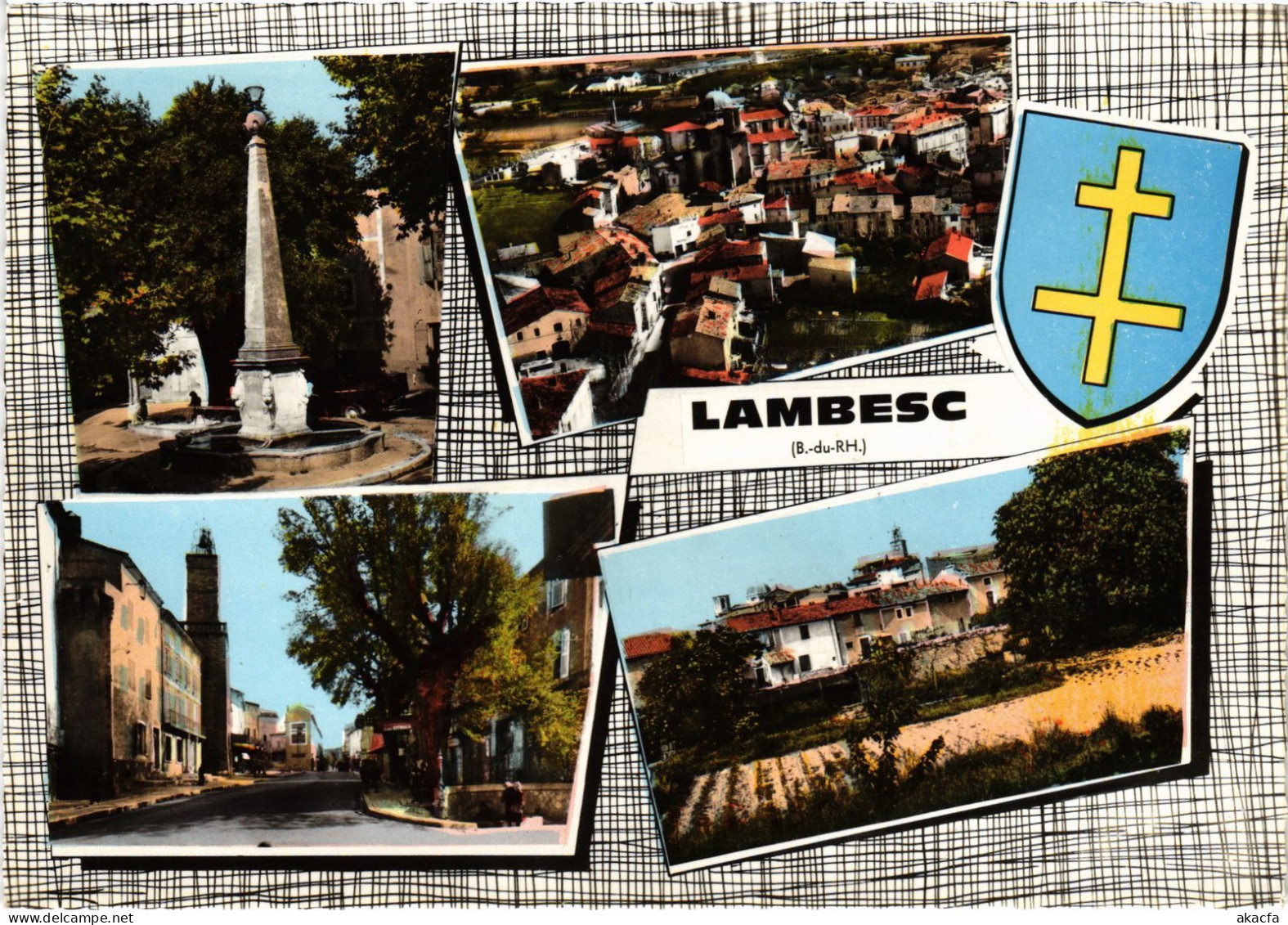 CPM Souvenir De Lambesc FRANCE (1376593) - Lambesc