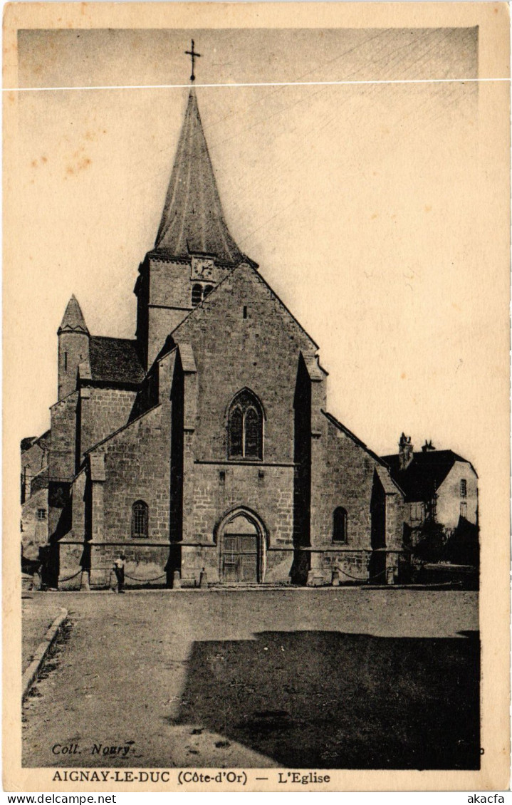 CPA Aignay-Le-Duc L'Eglise FRANCE (1375625) - Aignay Le Duc