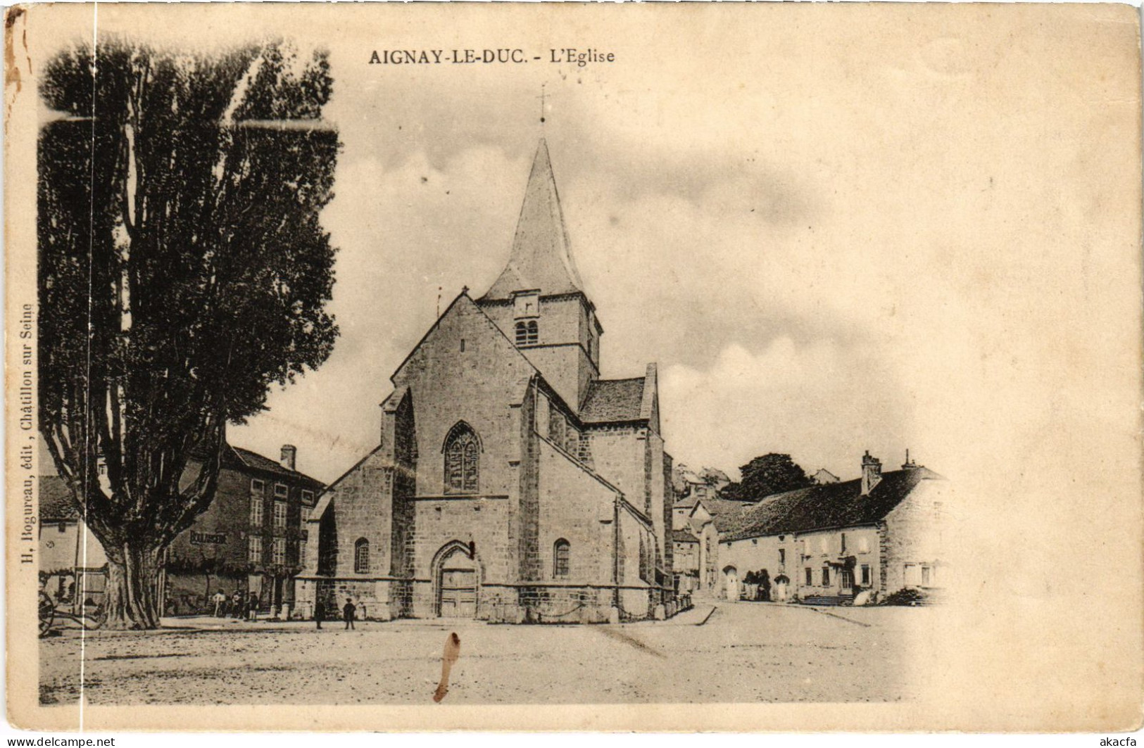 CPA Aignay-Le-Duc L'Eglise FRANCE (1375619) - Aignay Le Duc