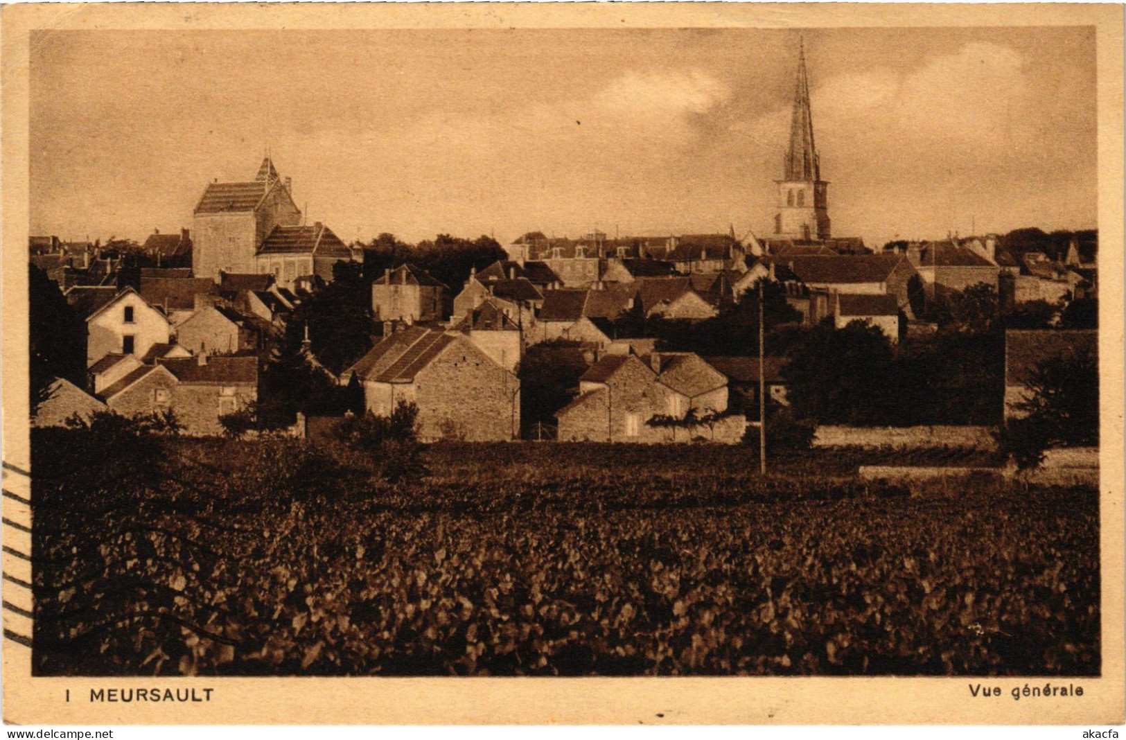 CPA Meursault Vue Generale FRANCE (1374481) - Meursault