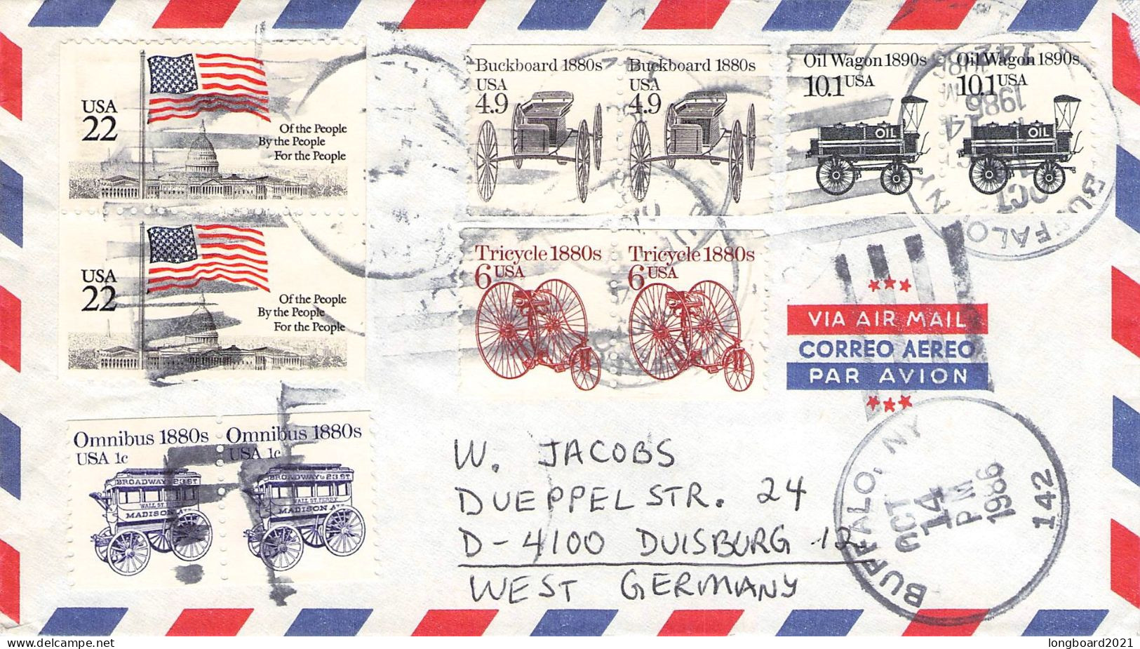 USA - COLLECTION MAIL & POSTAL STATIONERY / 6000 - Collections