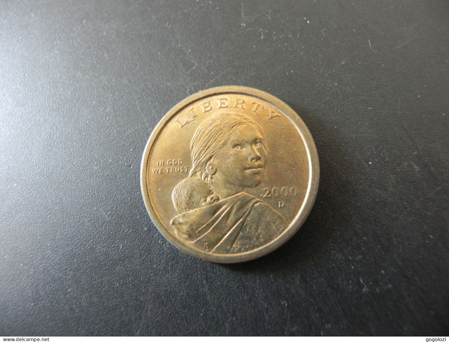 USA 1 Dollar 2000 D - Sacagawea - 2000-…: Sacagawea