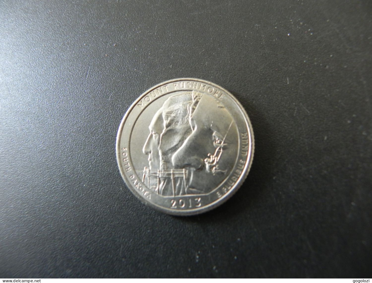 USA 1/4 Dollar 2013 - Mount Rushmore - South Dakota - 2010-...: National Parks