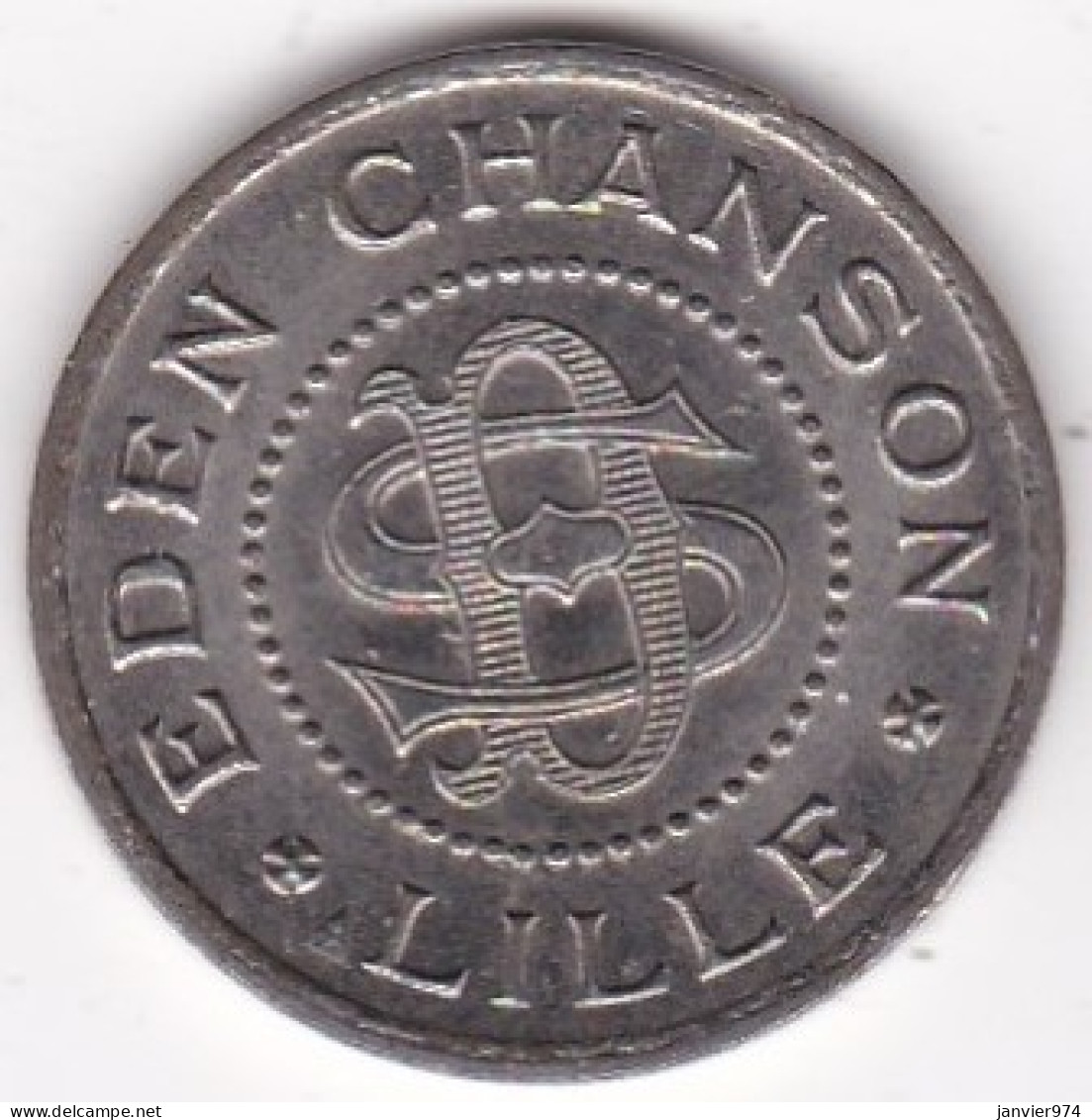 59. Nord Jeton Eden Chanson LILLE En Cupro Nickel - Monetary / Of Necessity