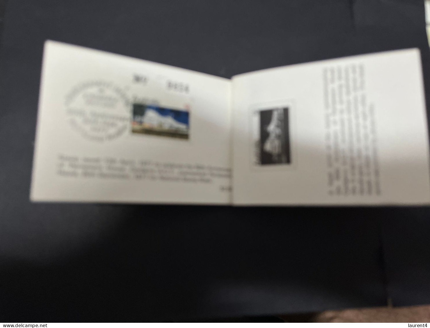 (STAMPS 18-2-2024) Australia - Commonwealth Of Australia - Canberra Cinderella Stamps - 1927 Booklet Number 9834 - Cinderella