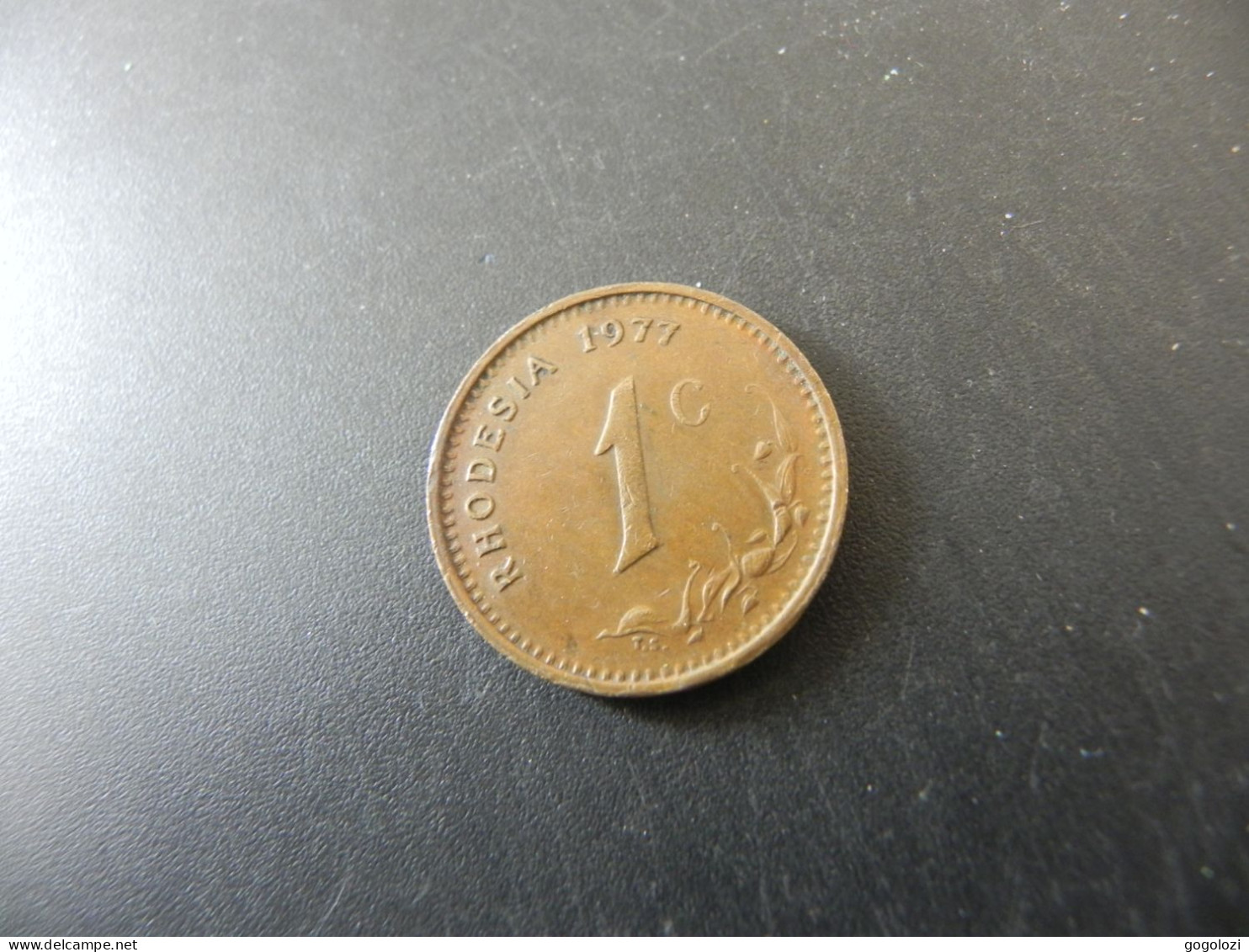 Rhodesia 1 Cent 1977 - Rhodesië