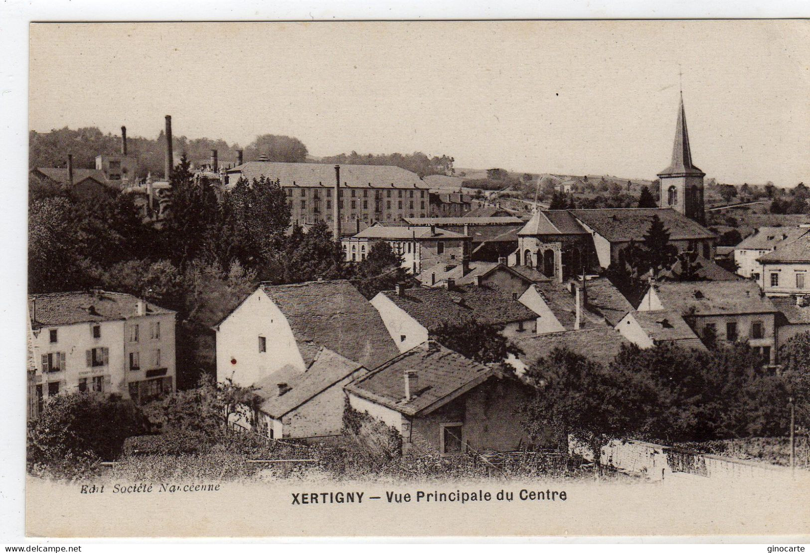 Xertigny Vue Principale Du Centre - Xertigny