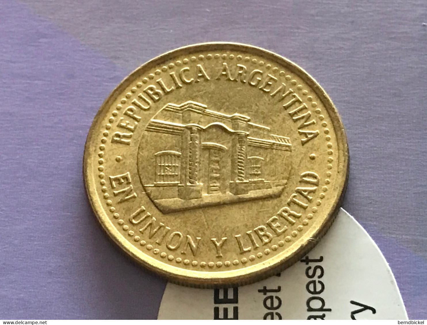 Münze Münzen Umlaufmünze Argentinien 50 Centavos 1994 - Argentinië