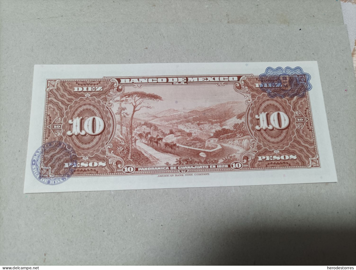 Billete De México De 10 Pesos, Año 1963, UNC - Mexique