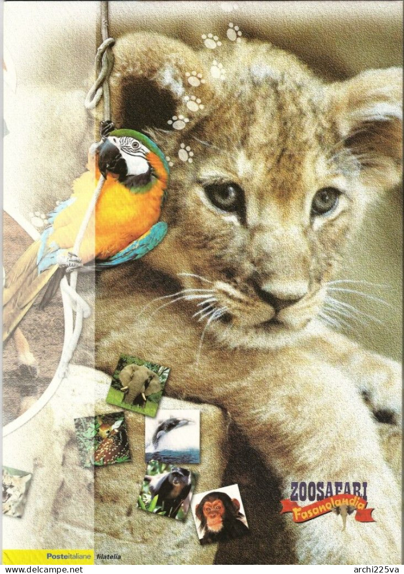 -  ITALIA 2003 - FOLDER - ZOO SAFARI Di FASANO - Animali - Cat. ? € - - Folder