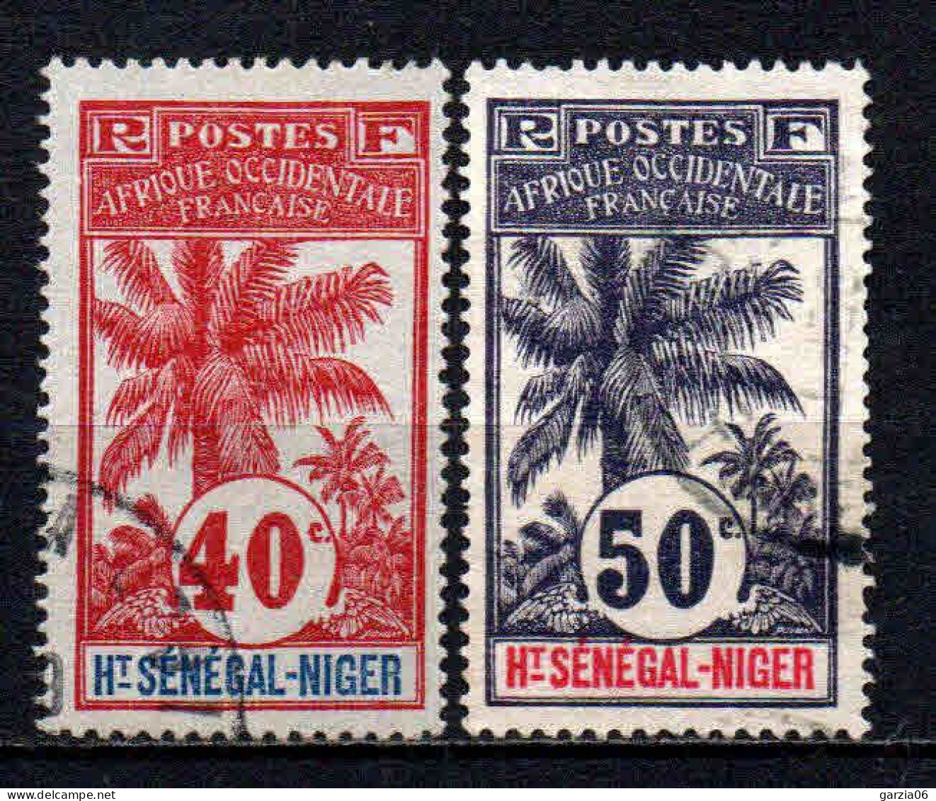 Haut Sénégal Et Niger - 1906 - Palmiers  - N° 11/13  -  Oblit - Used - Gebraucht