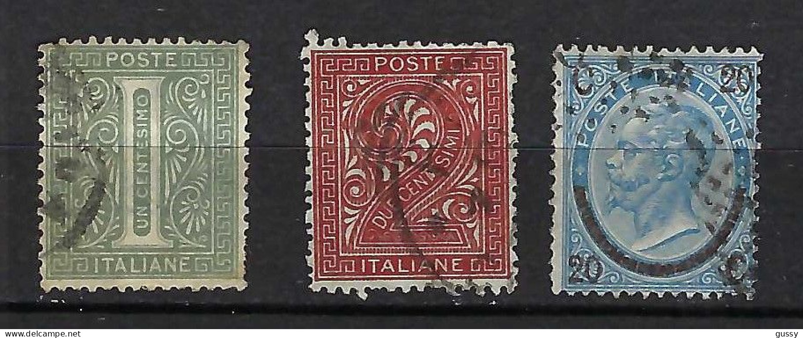 ITALIE Ca.1863-77: Lot D' Obl. - Used