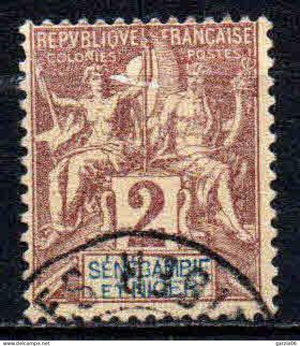 Sénégambie Et Niger  - 1903  -  Type Sage  - N° 2 - Oblit - Used - Oblitérés