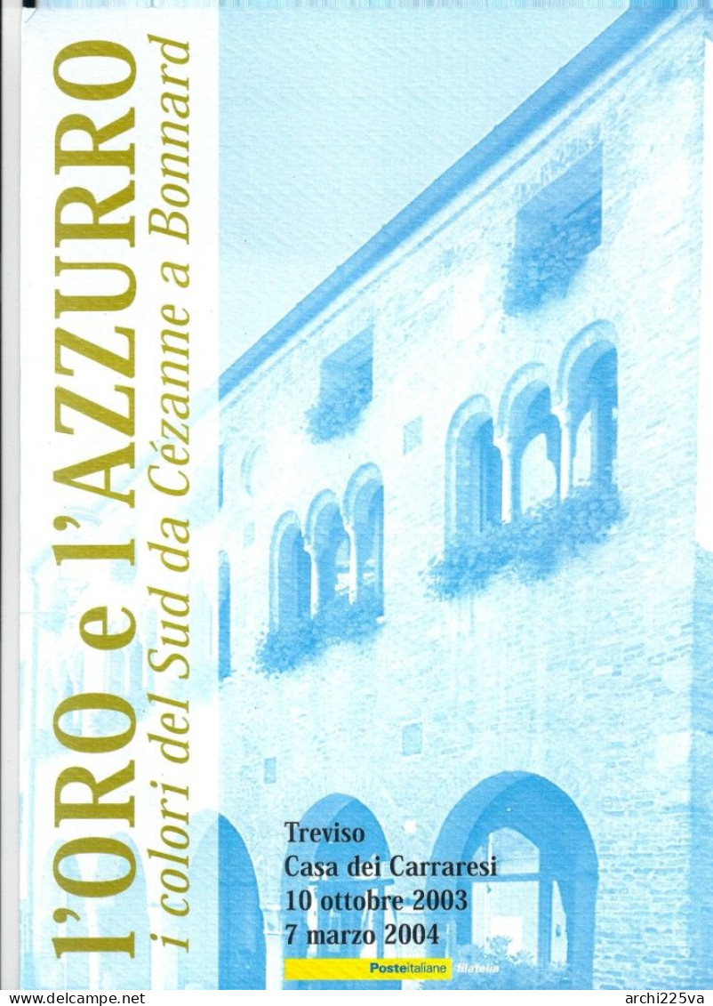 - ITALIA 2003 - FOLDER - ORO E AZZURRO - Venduto Al FACCIALE - Cat. ? € - - Folder