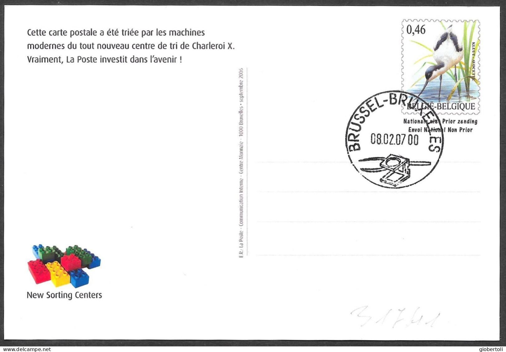 Belgio/Belgium/Belgique: FDC, Intero, Stationery, Entier, Avocetta, Avocet, Avocette - Grues Et Gruiformes